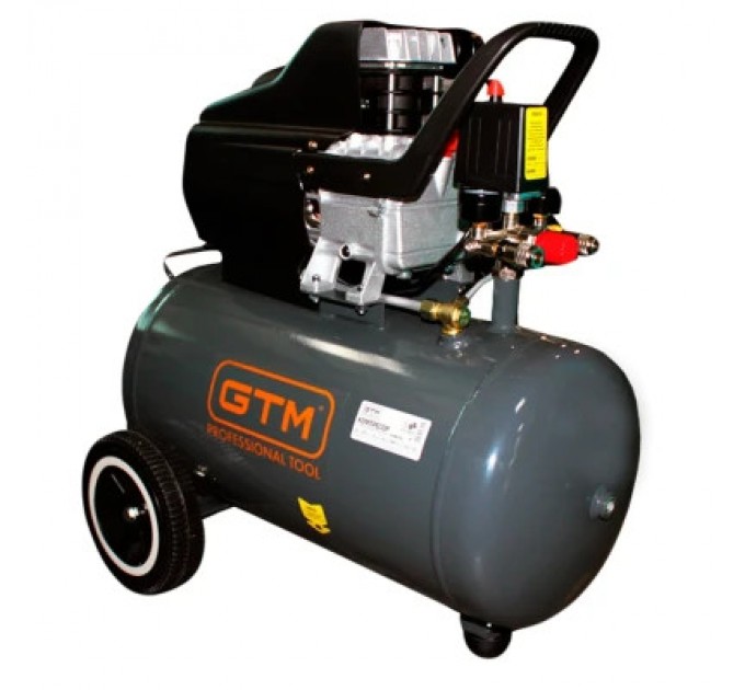 GTM Компресор GTM 220л/хв 1,8кВт 8бар 220В, 50л (KABM2050)
