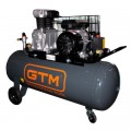 GTM Компресор GTM 100л, 400/300л/хв, 2,2кВт, 10бар, 220В, 2 циліндри (KCH2070B-100L)