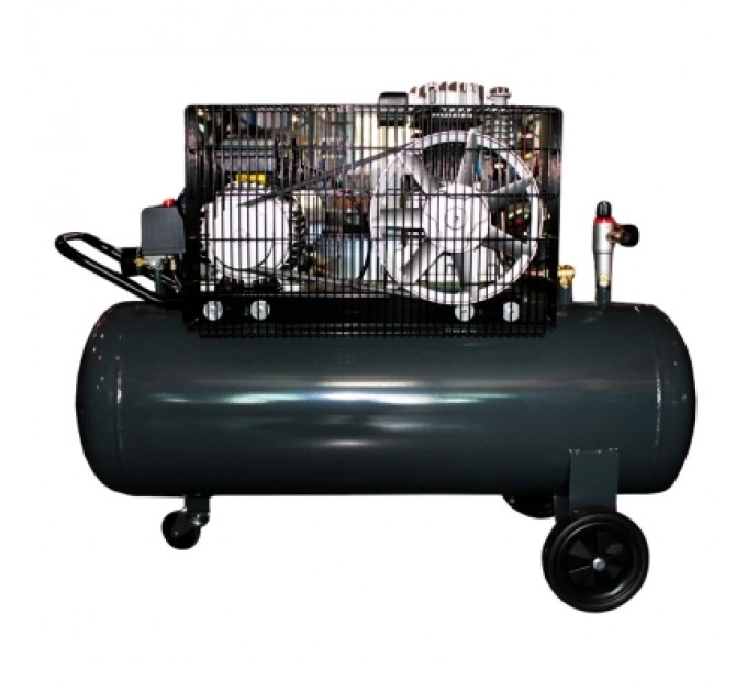 GTM Компресор GTM 100л, 400/300л/хв, 2,2кВт, 10бар, 220В, 2 циліндри (KCH2070B-100L)