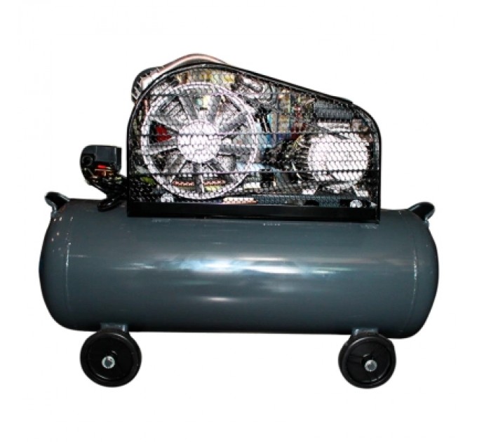 GTM Компресор GTM 100л, 440/320л/хв, 2,2кВт, 10бар, 220В, 2 циліндри V-под. (KCJ2070-100L)