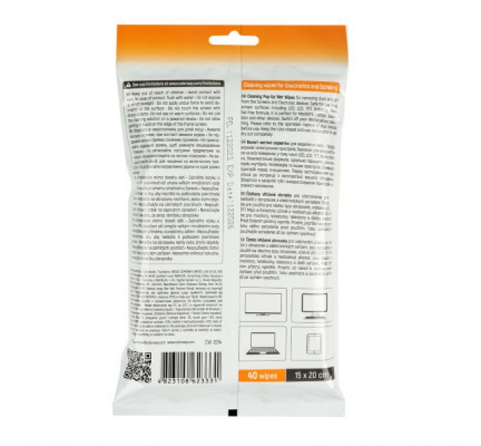 ColorWay Серветки ColorWay для LCD та TFT 40шт (CW-1074)