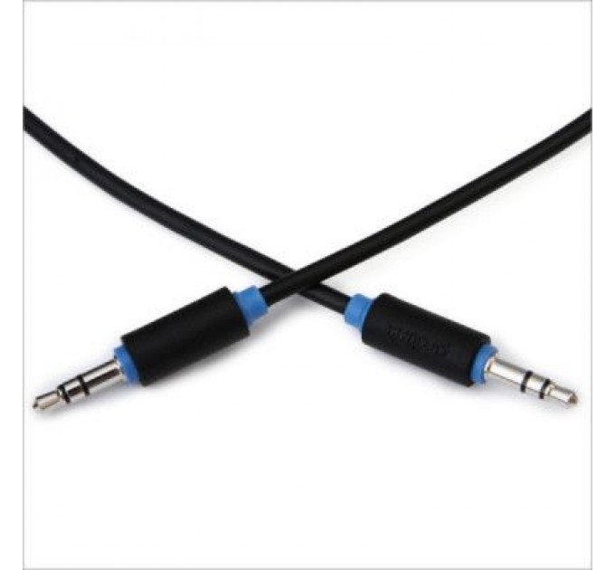 Prolink Кабель мультимедійний Jack 3.5mm папа/Jack 3.5mm папа 0.5m Prolink (PB105-0050)