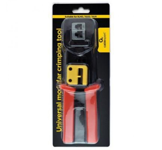 Cablexpert Інструмент Cablexpert RJ45/RJ12/RJ11, обрізає при обжимці (T-WC-05)
