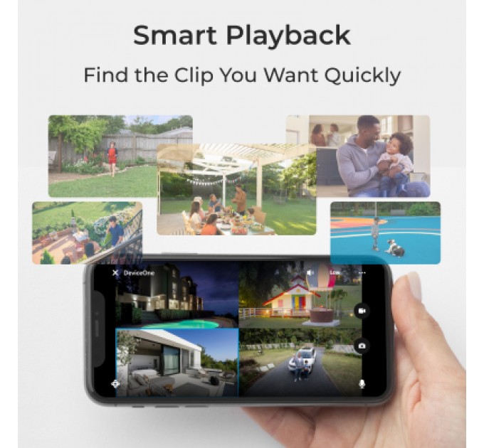 Reolink Реєстратор для відеоспостереження Reolink NVS4