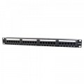 Cablexpert Патч-панель 19" 24xRJ-45 UTP cat.5е, 1U, тип 110 Cablexpert (NPP-C524CM-001)