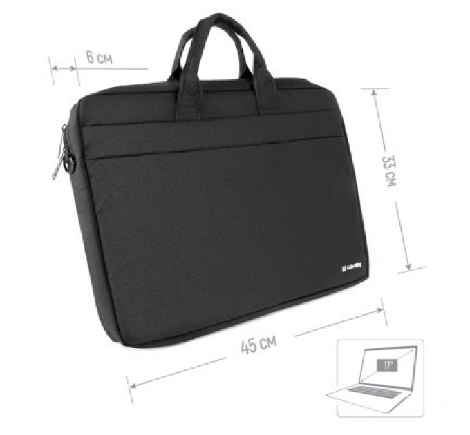 ColorWay Сумка для ноутбука ColorWay 17.3" Modern Black (CW-LBM173-BK)