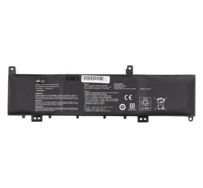 PowerPlant Акумулятор до ноутбука ASUS N580VN (C31N1636) 11.4V 4100mAh PowerPlant (NB431762)