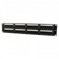 Cablexpert Патч-панель 19" 48xRJ-45 UTP cat.5е, 2U, тип 110 Cablexpert (NPP-C548CM-001)