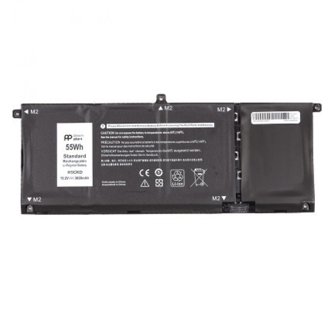 PowerPlant Акумулятор до ноутбука DELL Inspiron 14 5400 (H5CKD) 15.2V 3600mAh PowerPlant (NB441969)