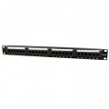 Cablexpert Патч-панель 19" 24xRJ-45 UTP cat.6, 1U, тип 110 Cablexpert (NPP-C624CM-001)