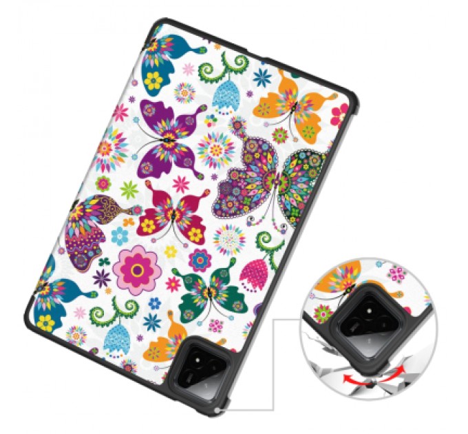 BeCover Чохол до планшета BeCover Smart Case Xiaomi Pad 7 / 7 Pro 11.2" Butterfly (712800)