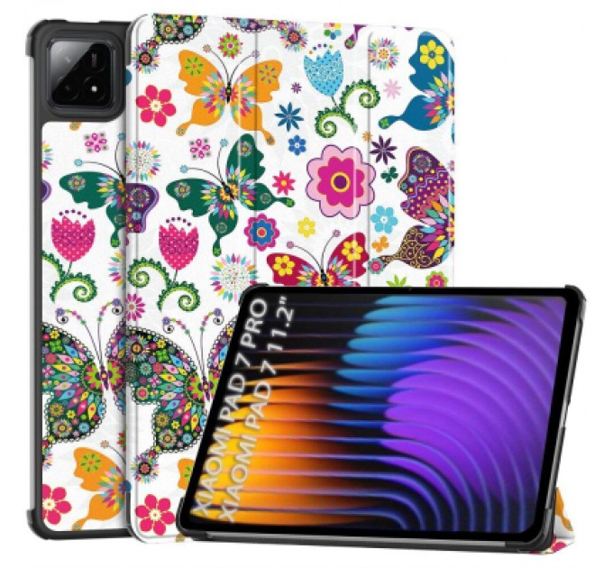 BeCover Чохол до планшета BeCover Smart Case Xiaomi Pad 7 / 7 Pro 11.2" Butterfly (712800)