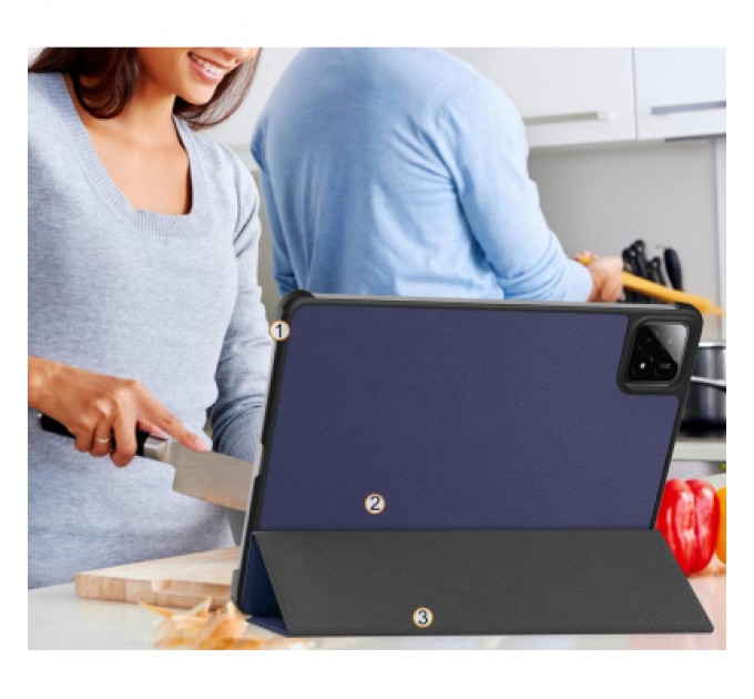 BeCover Чохол до планшета BeCover Smart Case Xiaomi Pad 7 / 7 Pro 11.2" Deep Blue (712799)