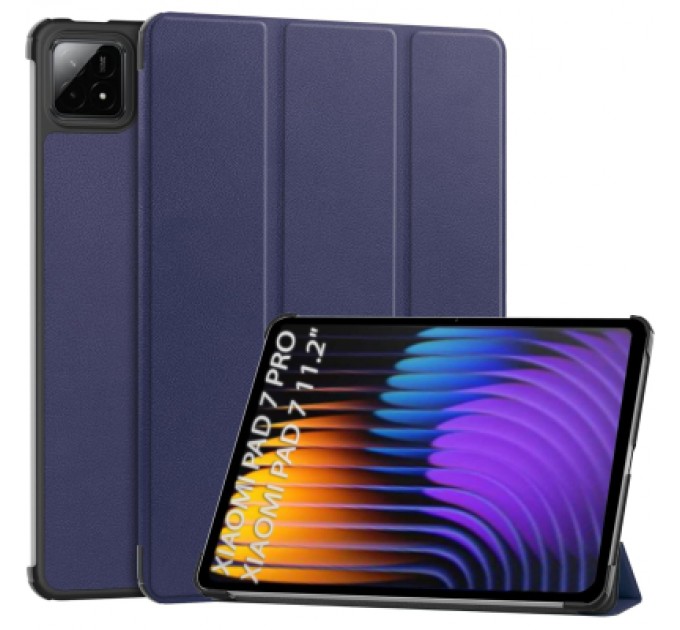 BeCover Чохол до планшета BeCover Smart Case Xiaomi Pad 7 / 7 Pro 11.2" Deep Blue (712799)