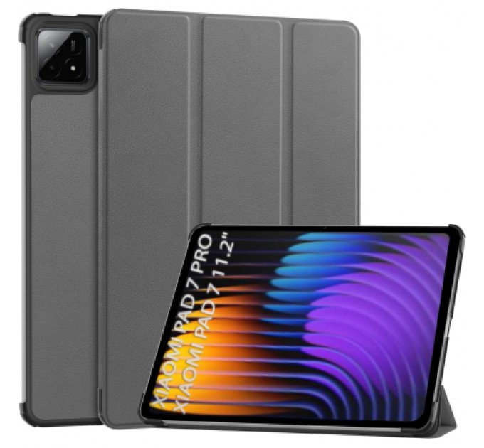 BeCover Чохол до планшета BeCover Smart Case Xiaomi Pad 7 / 7 Pro 11.2" Gray (712805)