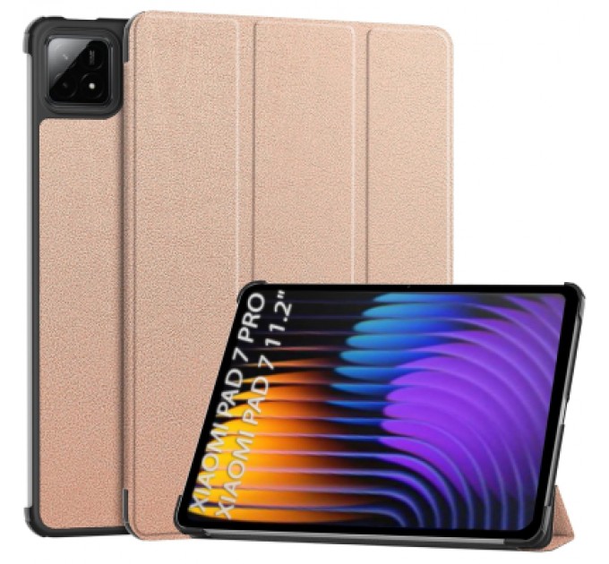 BeCover Чохол до планшета BeCover Smart Case Xiaomi Pad 7 / 7 Pro 11.2" Rose Gold (712812)