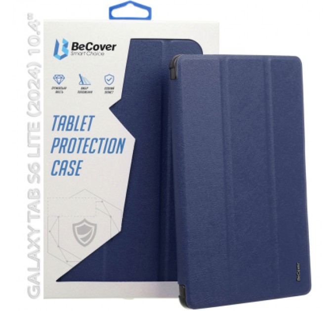 BeCover Чохол до планшета BeCover Flexible TPU Mate Samsung Tab S6 Lite (2024) 10.4" P620/P625/P627 Deep Blue (712514)