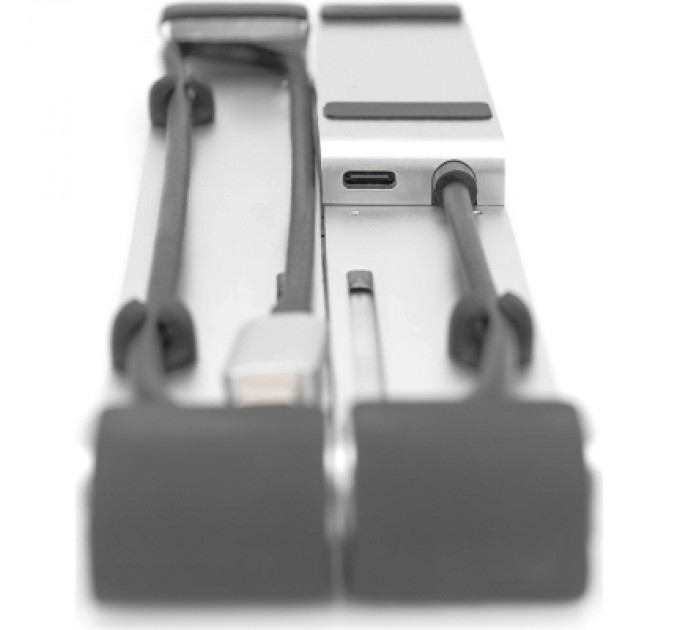 Digitus Підставка до ноутбука Digitus Variable Notebook Stand, до 17", USB-C Dock 5-Port (DA-90424)