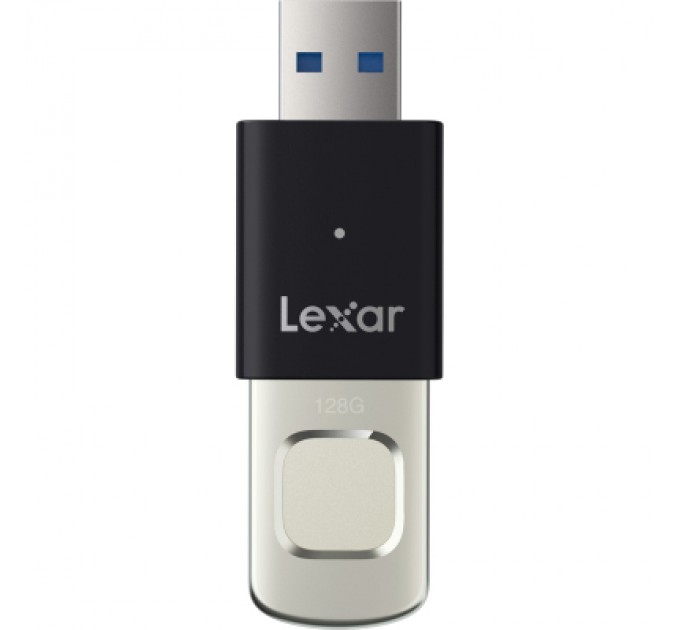 Lexar USB флеш накопичувач Lexar 128GB JumpDrive Fingerprint F35 Pro USB 3.2 (LJDF35P128G-RNBNG)