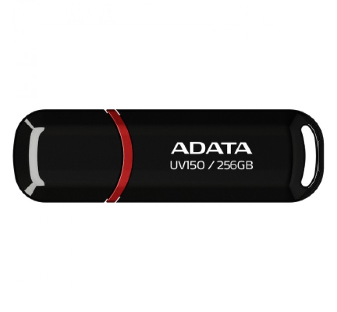 ADATA USB флеш накопичувач ADATA 256GB UV150 Black USB 3.2 (AUV150-256G-RBK)