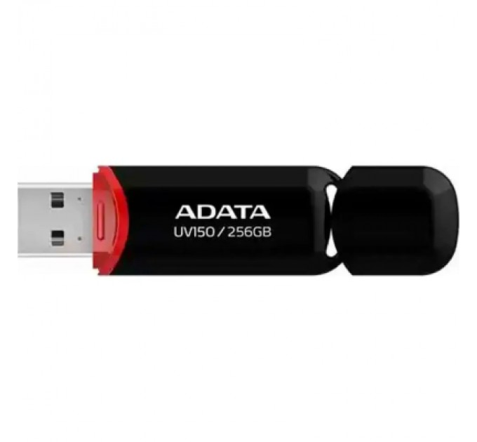 ADATA USB флеш накопичувач ADATA 256GB UV150 Black USB 3.2 (AUV150-256G-RBK)