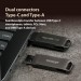 Patriot USB флеш накопичувач Patriot 32GB Rage R550 Matte Black USB 3.2/Type-C (PE32GR550DSAD)