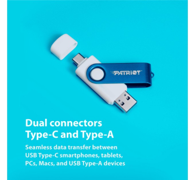 Patriot USB флеш накопичувач Patriot 32GB Xporter X550 USB 3.2/Type-C (PS32GX550AAD)