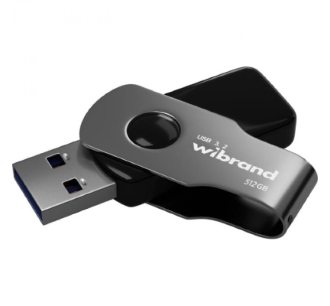Wibrand USB флеш накопичувач Wibrand 512GB Lizard Black USB 3.2 (WI3.2/LI512P9B)
