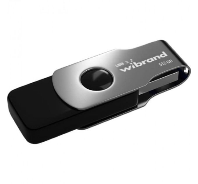 Wibrand USB флеш накопичувач Wibrand 512GB Lizard Black USB 3.2 (WI3.2/LI512P9B)