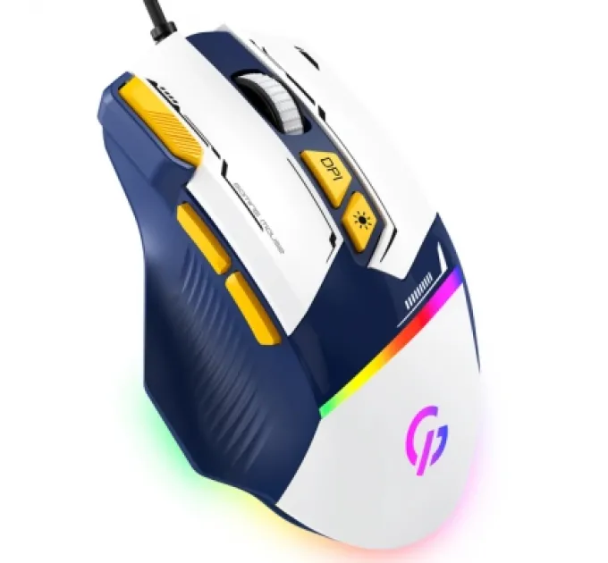 GamePro Мишка GamePro GM300BL USB Blue/White (GM300BL)