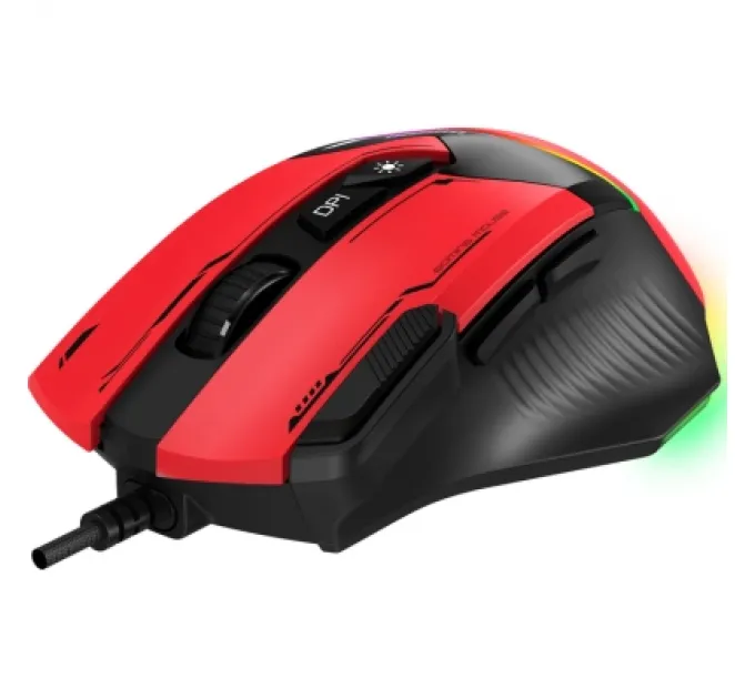 GamePro Мишка GamePro GM300R USB Red/Black (GM300R)