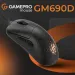 GamePro Мишка GamePro GM690D USB Black/Orange (GM690D)