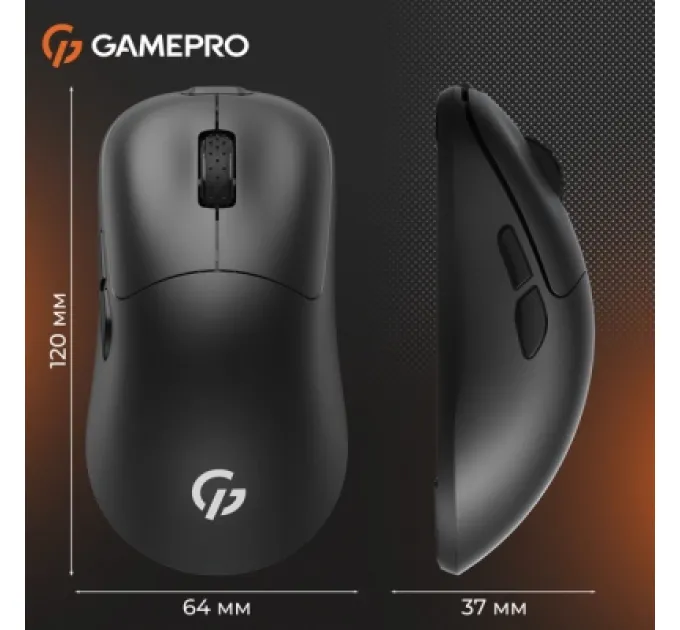 GamePro Мишка GamePro GM990B Wireless Black (GM990B)