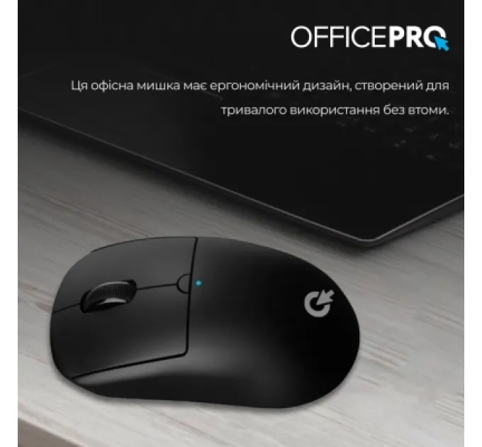 OfficePro Мишка OfficePro M307B Silent Click Wireless/Bluetooth Black (M307B)