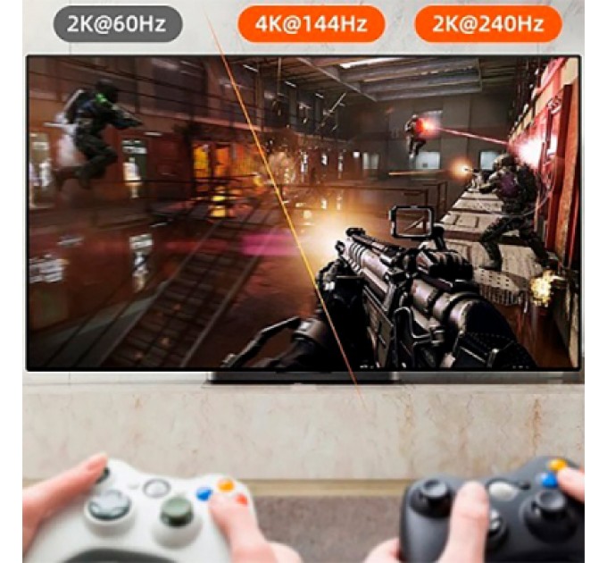 Cabletime Кабель мультимедійний USB-C to HDMI 2.0m Cabletime (CA914258)