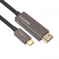 Cabletime Кабель мультимедійний USB-C to HDMI 2.0m Cabletime (CA914258)