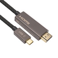 Кабель мультимедійний USB-C to HDMI 2.0m Cabletime (CA914258)