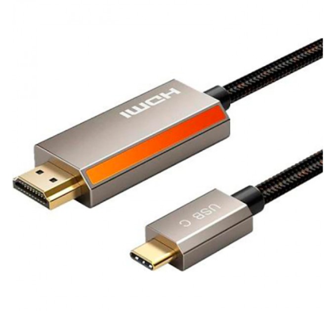 Cabletime Кабель мультимедійний USB-C to HDMI 2.0m Cabletime (CA914258)