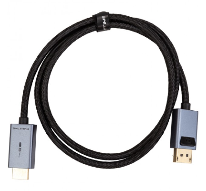 Cabletime Кабель мультимедійний DisplayPort to HDMI 1.0m Cabletime (CA914609)