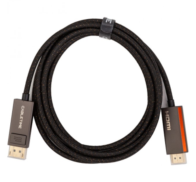 Cabletime Кабель мультимедійний DisplayPort to HDMI 3.0m Cabletime (CA914081)