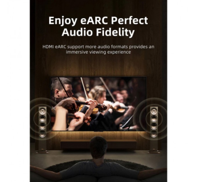 Cabletime Кабель мультимедійний HDMI to HDMI 30.0m v2.1 AOC Cabletime (CA914050)