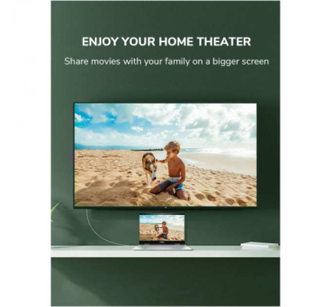 Cabletime Кабель мультимедійний mini DisplayPort to HDMI 1.8m Cabletime (CA914586)