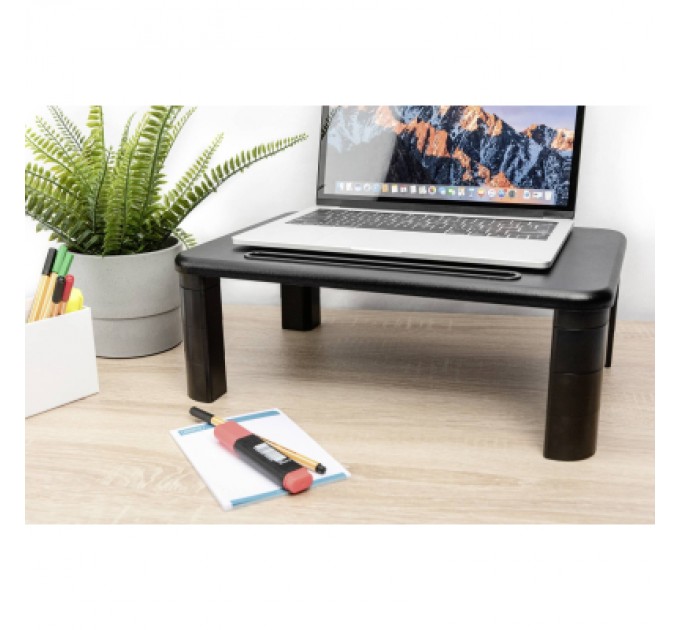 Digitus Підставка до монітора Digitus Ergonomic Monitor Riser, black (DA-90458)