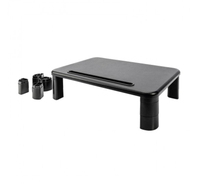 Digitus Підставка до монітора Digitus Ergonomic Monitor Riser, black (DA-90458)