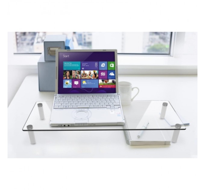 Digitus Підставка до монітора Digitus Universal glass Monitor Riser (DA-90358)