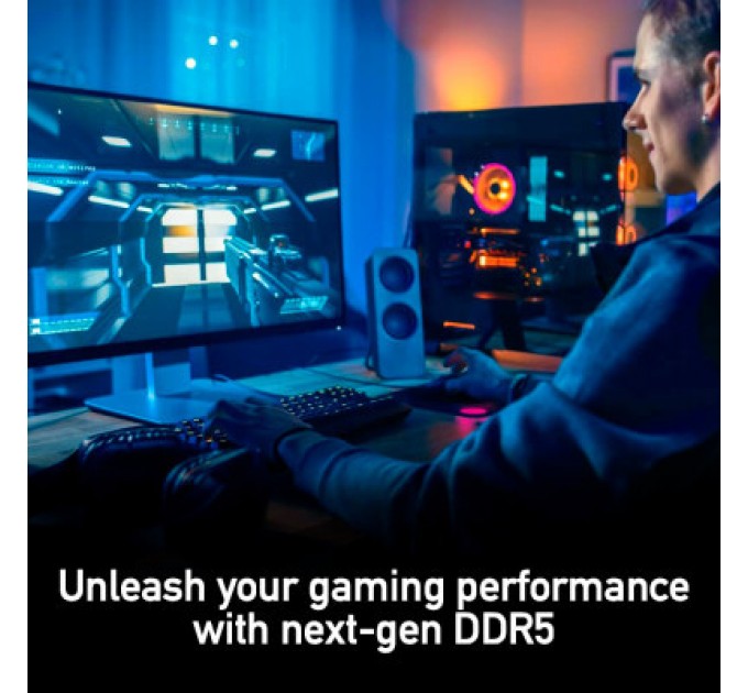 Lexar Модуль пам'яті для комп'ютера DDR5 32GB (2x16GB) 7200 MHz Ares RGB Black Lexar (LD5U16G72C34LA-RGD)