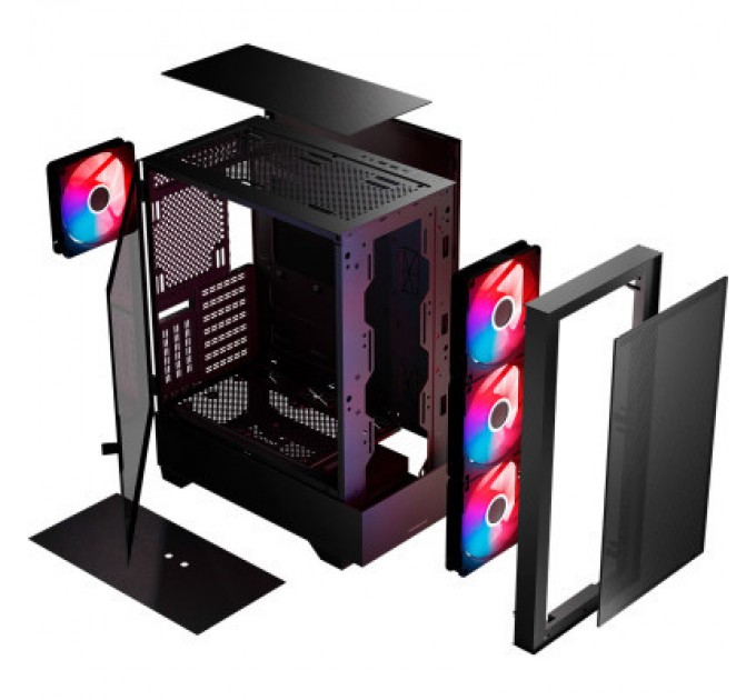 Modecom Корпус Modecom SIROCO ARGB FLOW (AT-SIROCO-MG-10-00ARGB-00)