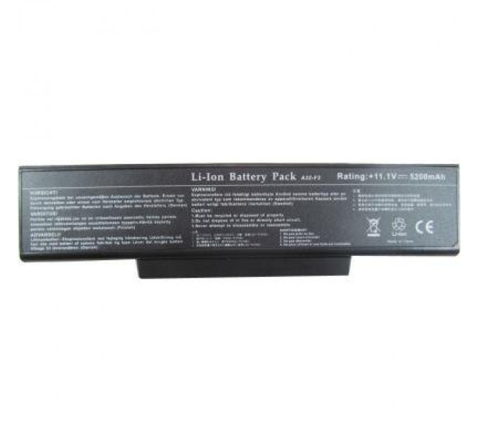 AlSoft Акумулятор до ноутбука AlSoft Asus A32-F3 5200mAh 6cell 11.1V Li-ion (A41199)