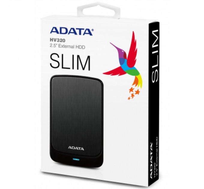 ADATA Зовнішній жорсткий диск 2.5" 1TB ADATA (AHV320-1TU31-CBK)