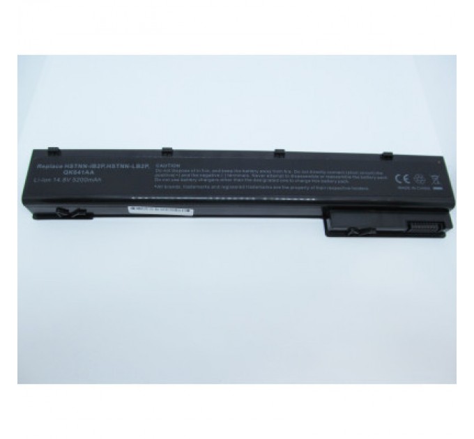 AlSoft Акумулятор до ноутбука EliteBook 8560w HSTNN-LB2Q, 5200mAh, 8cell, 14.8V, Li-ion AlSoft (A47241)